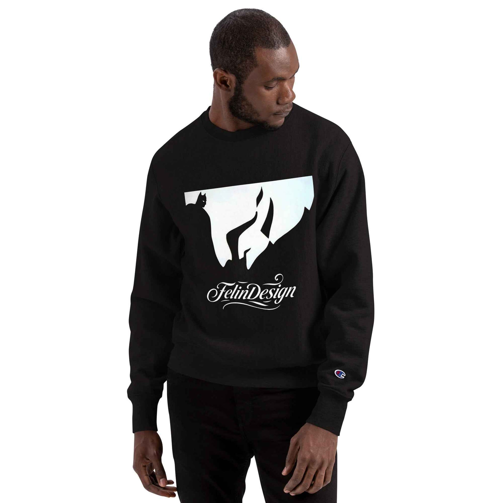 Champion Sweatshirt Double Take Batman & Joker FelinDesign