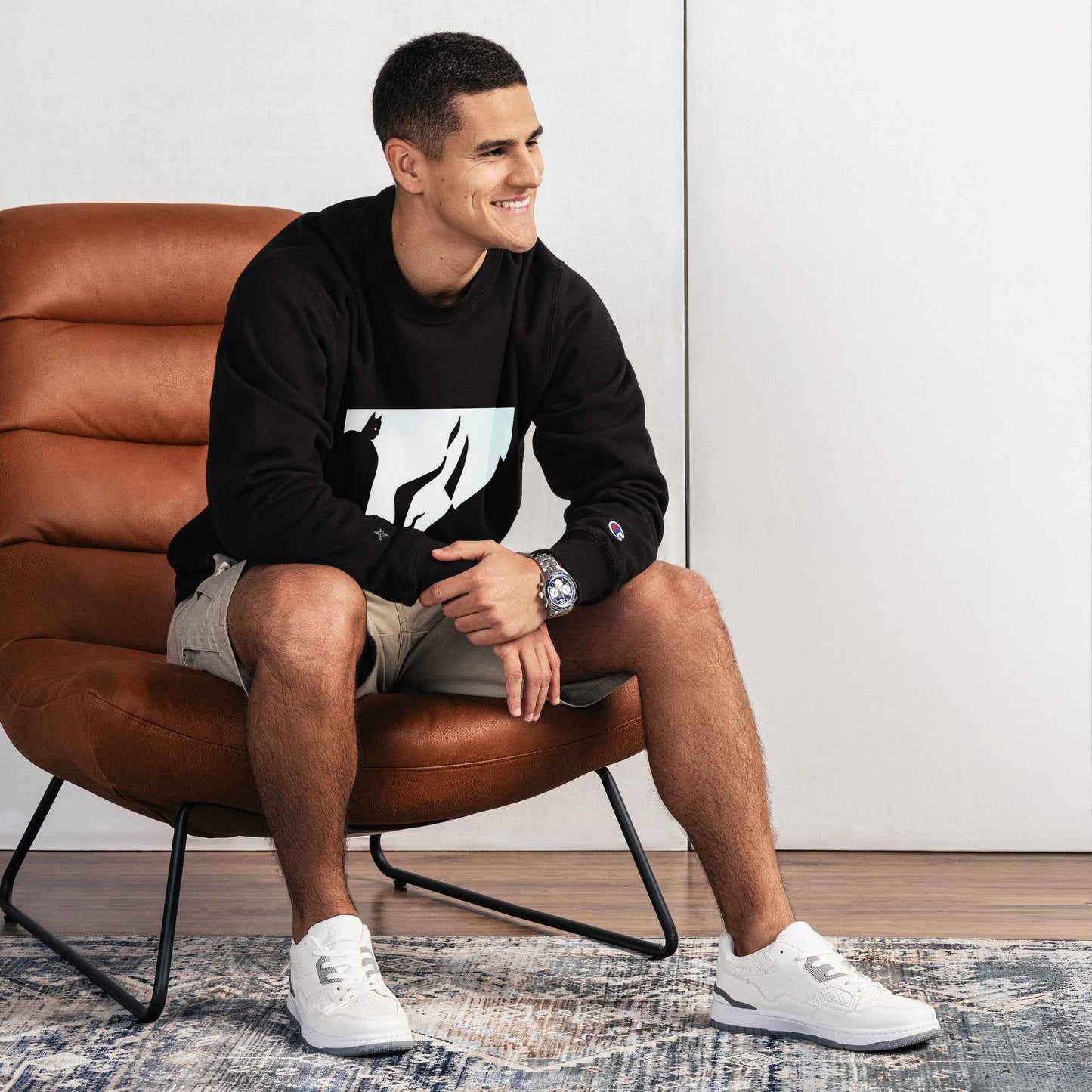 Champion Sweatshirt Double Take Batman & Joker FelinDesign