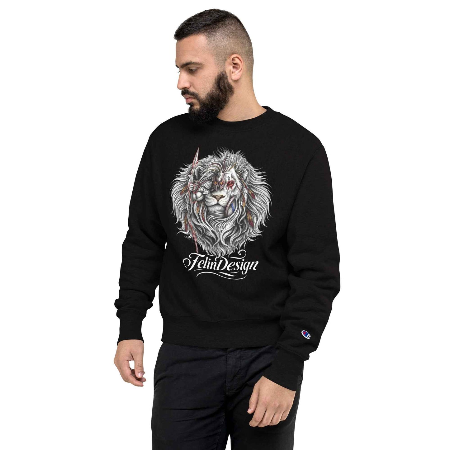 Champion Sweatshirt Leone FelinDesign