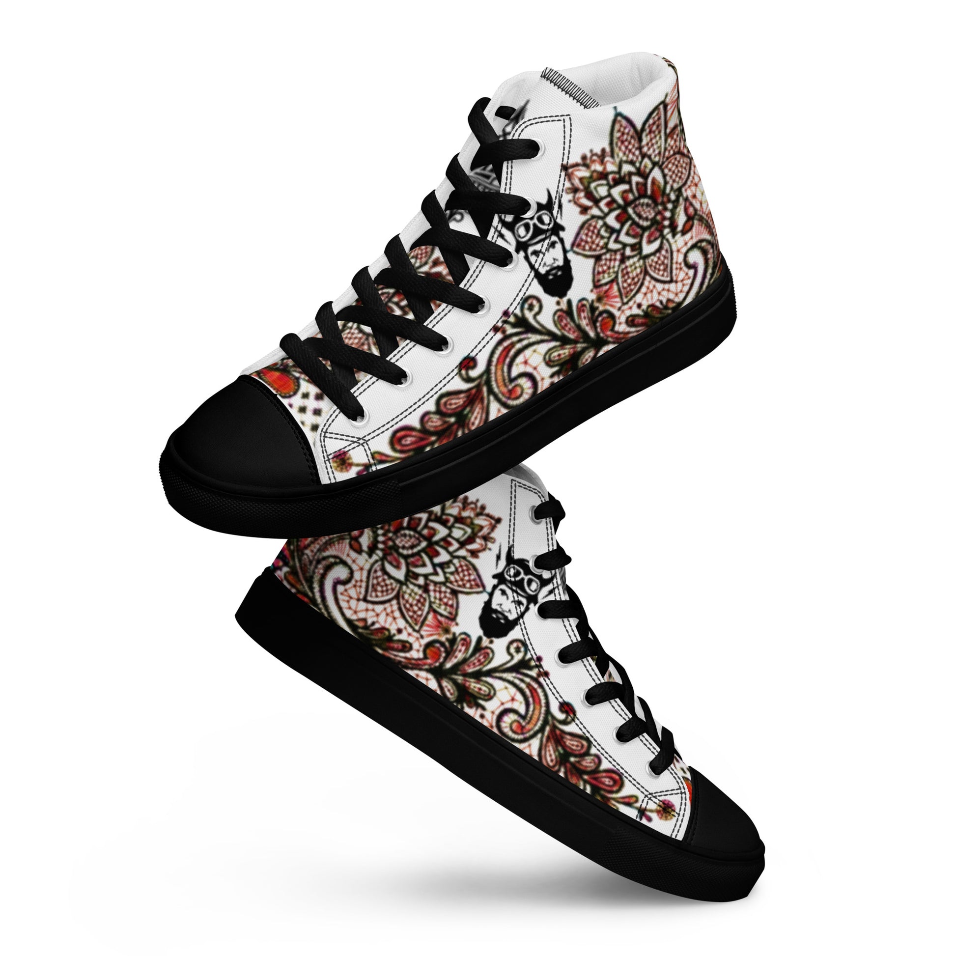 FelinDesign Sneaker Man Harley Davidson Style Casual Shoes Comfortable Leather Lace-Up - FelinDesign