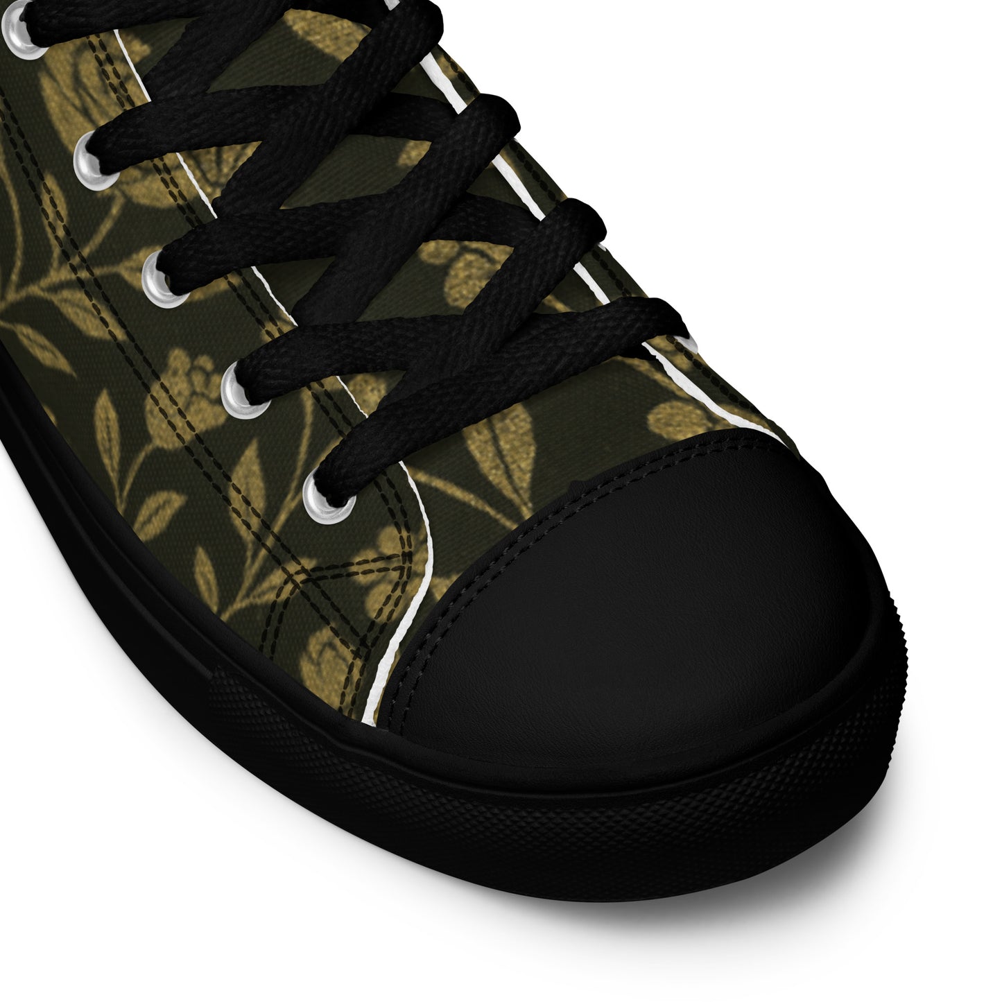 Stylish High-Top Men's Canvas High Top Sneakers Rose #45 | Trendy Casual Footwear for Men | Elegant Design - FelinDesign