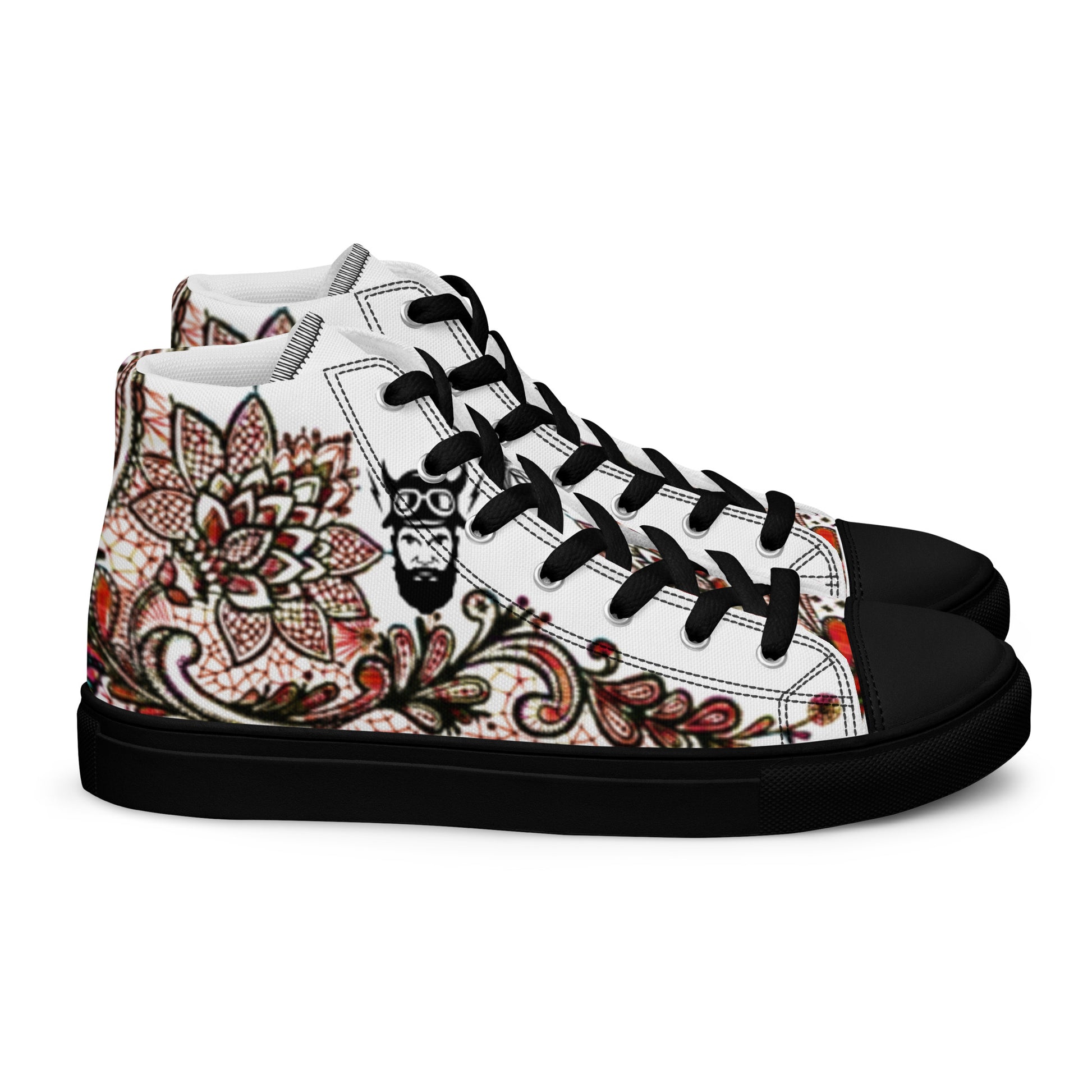 FelinDesign Sneaker Man Harley Davidson Style Casual Shoes Comfortable Leather Lace-Up - FelinDesign
