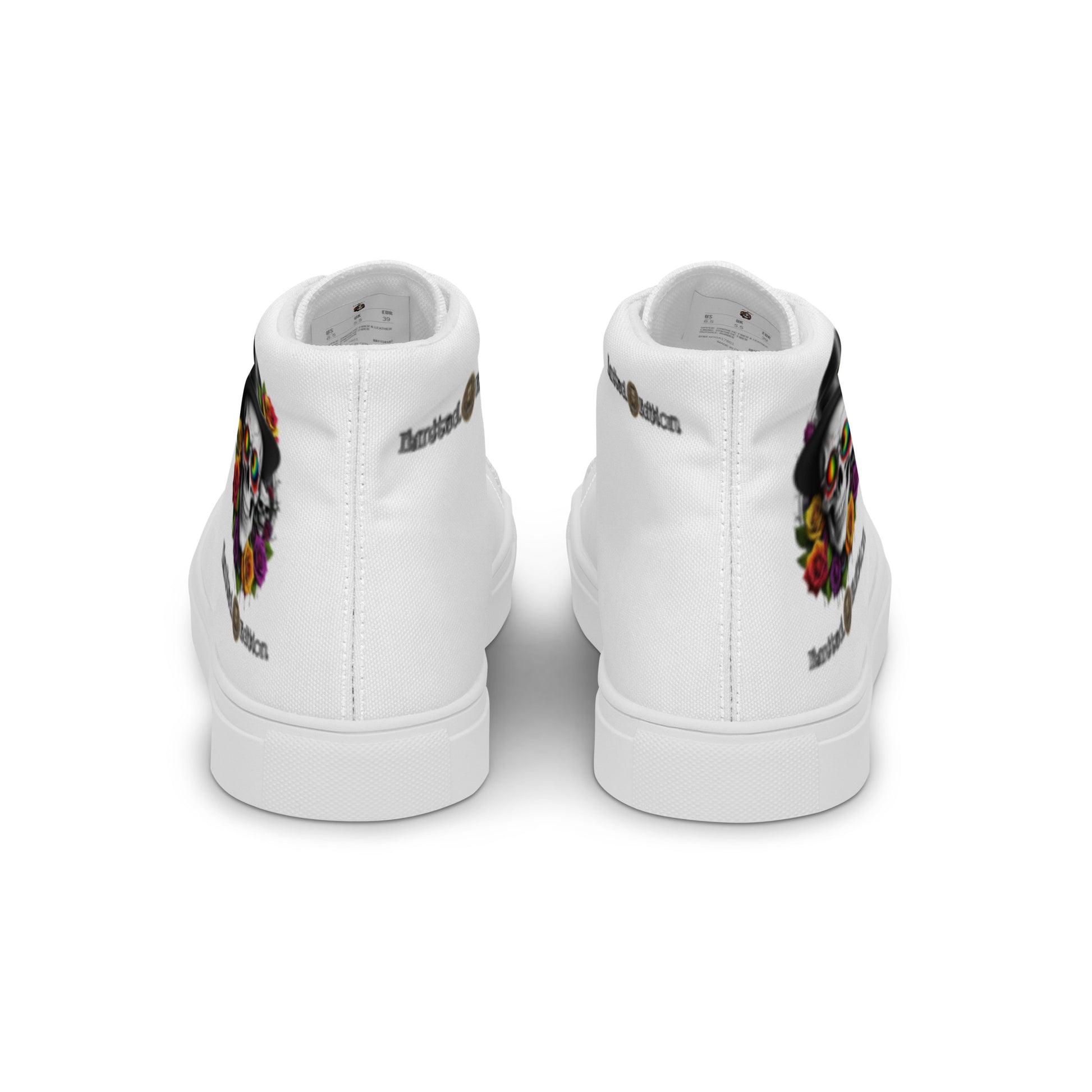 Men's High Top Canvas Sneakers Casual Chic Fashion Sports Shoes Breathable Everyday Walking Shoes - FelinDesign