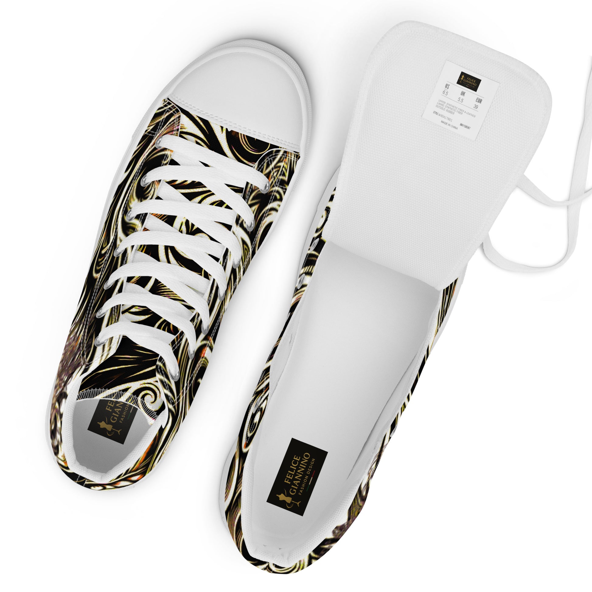 FelinDesign Sneakers Men Casual Leather Shoes Stylish Mens Footwear Comfortable & Durable Fashion Sneakers - FelinDesign