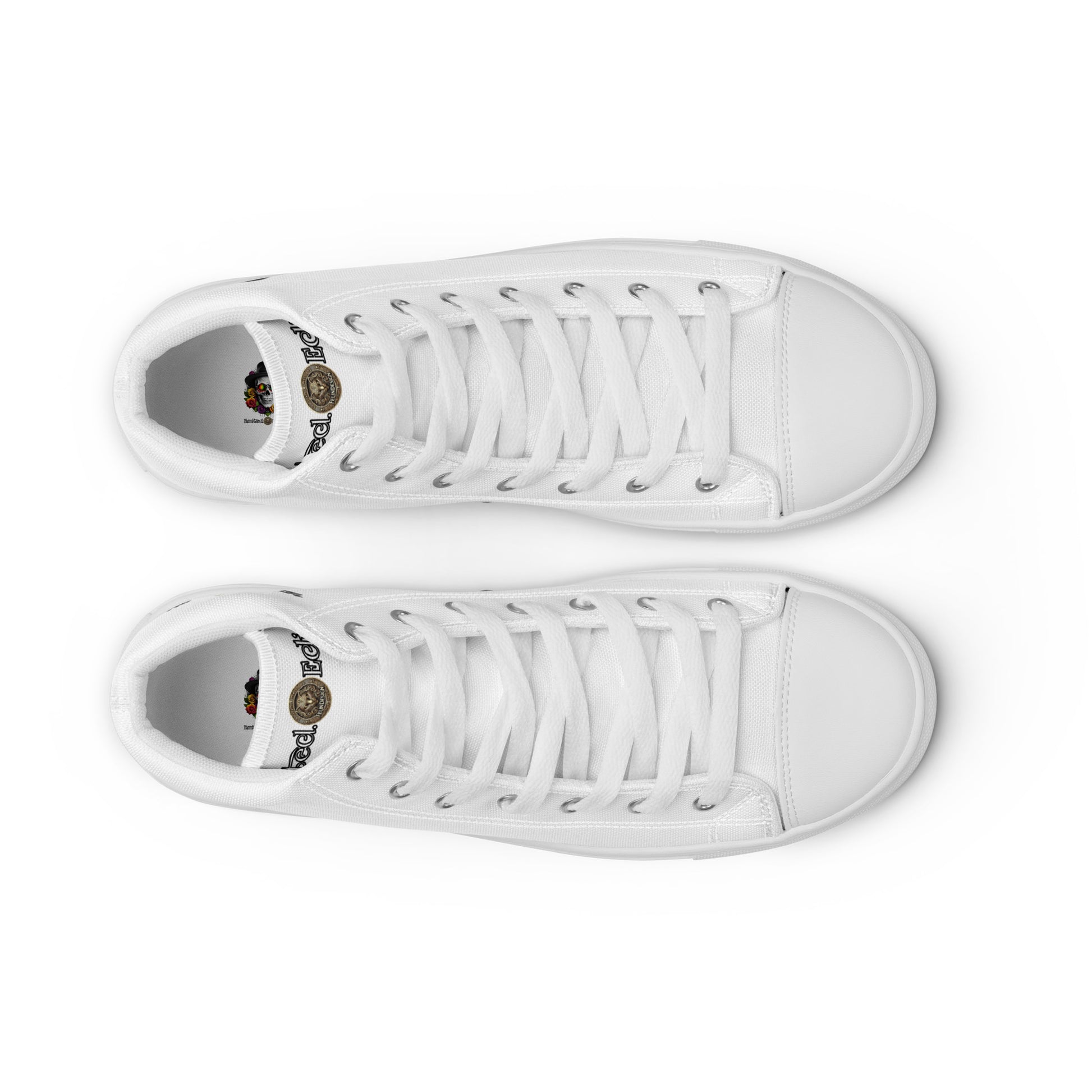 Men's High Top Canvas Sneakers Casual Chic Fashion Sports Shoes Breathable Everyday Walking Shoes - FelinDesign
