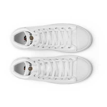 Men's High Top Canvas Sneakers Casual Chic Fashion Sports Shoes Breathable Everyday Walking Shoes - FelinDesign