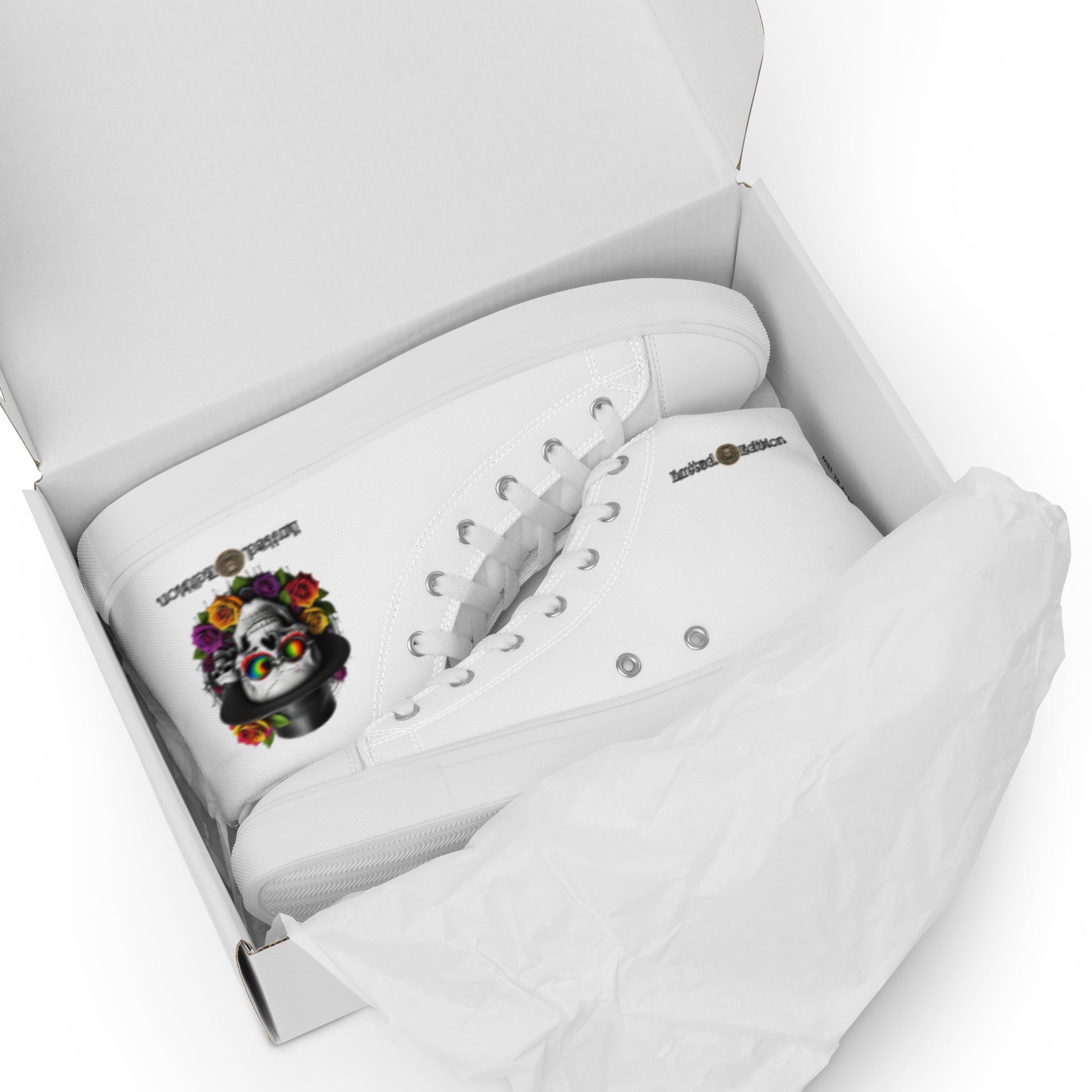Men's High Top Canvas Sneakers Casual Chic Fashion Sports Shoes Breathable Everyday Walking Shoes - FelinDesign
