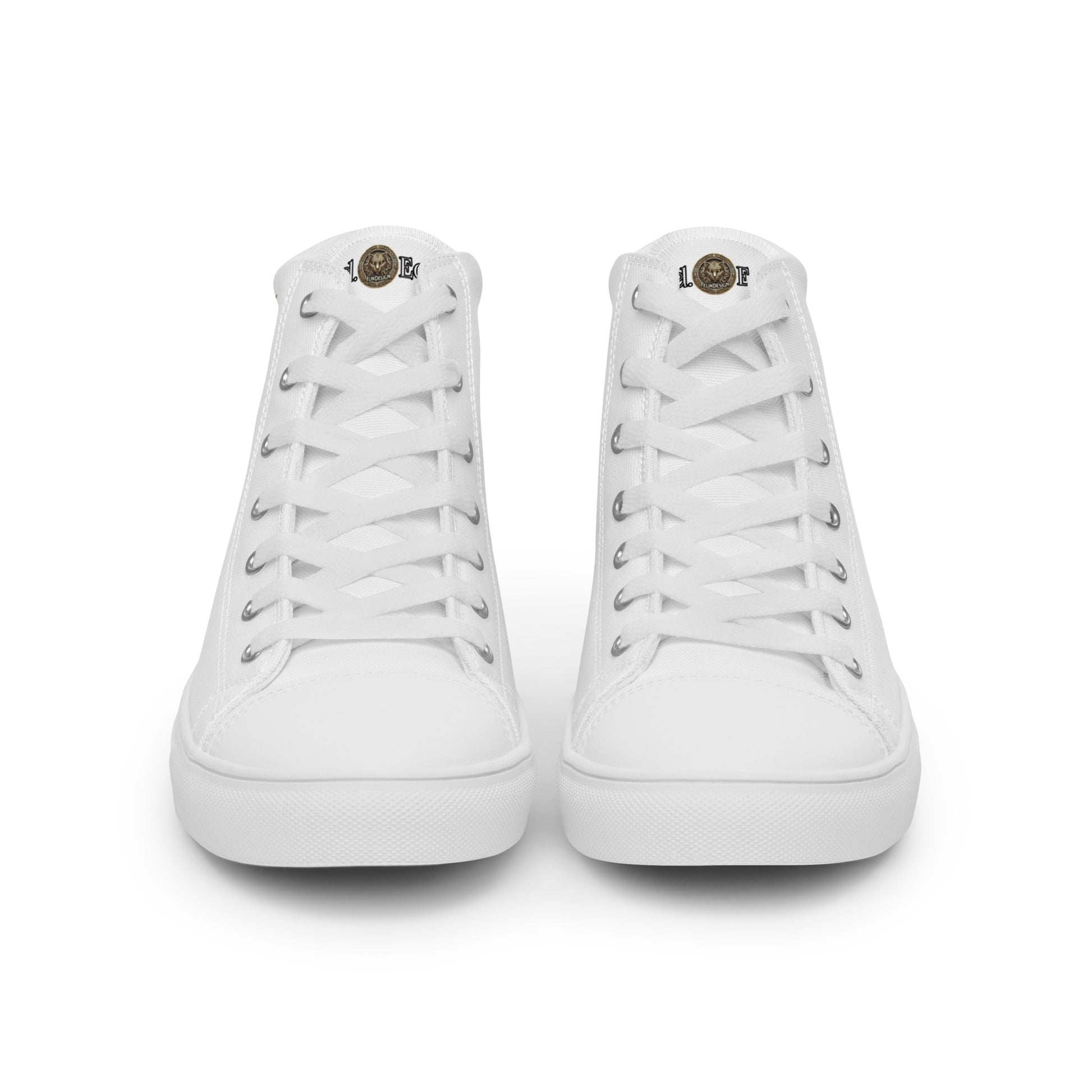 Men's High Top Canvas Sneakers Casual Chic Fashion Sports Shoes Breathable Everyday Walking Shoes - FelinDesign