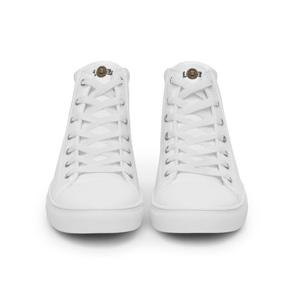 Men's High Top Canvas Sneakers Casual Chic Fashion Sports Shoes Breathable Everyday Walking Shoes - FelinDesign