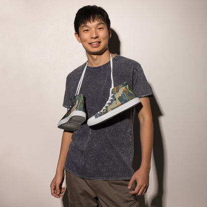 FelinDesign High-Top Sneakers - Men's High-Top Shoes with Abstract Design and FelinDesign - FelinDesign