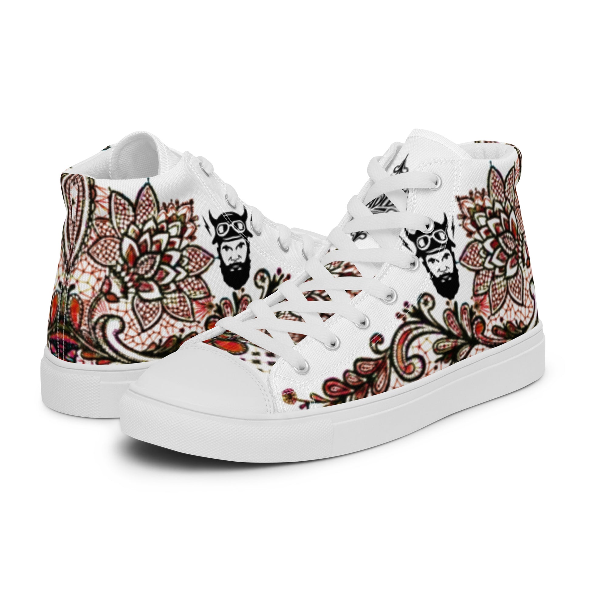 FelinDesign Sneaker Man Harley Davidson Style Casual Shoes Comfortable Leather Lace-Up - FelinDesign