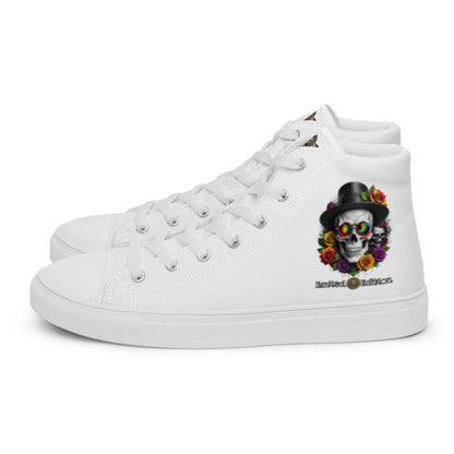 Men's High Top Canvas Sneakers Casual Chic Fashion Sports Shoes Breathable Everyday Walking Shoes - FelinDesign