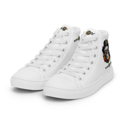 Men's High Top Canvas Sneakers Casual Chic Fashion Sports Shoes Breathable Everyday Walking Shoes - FelinDesign