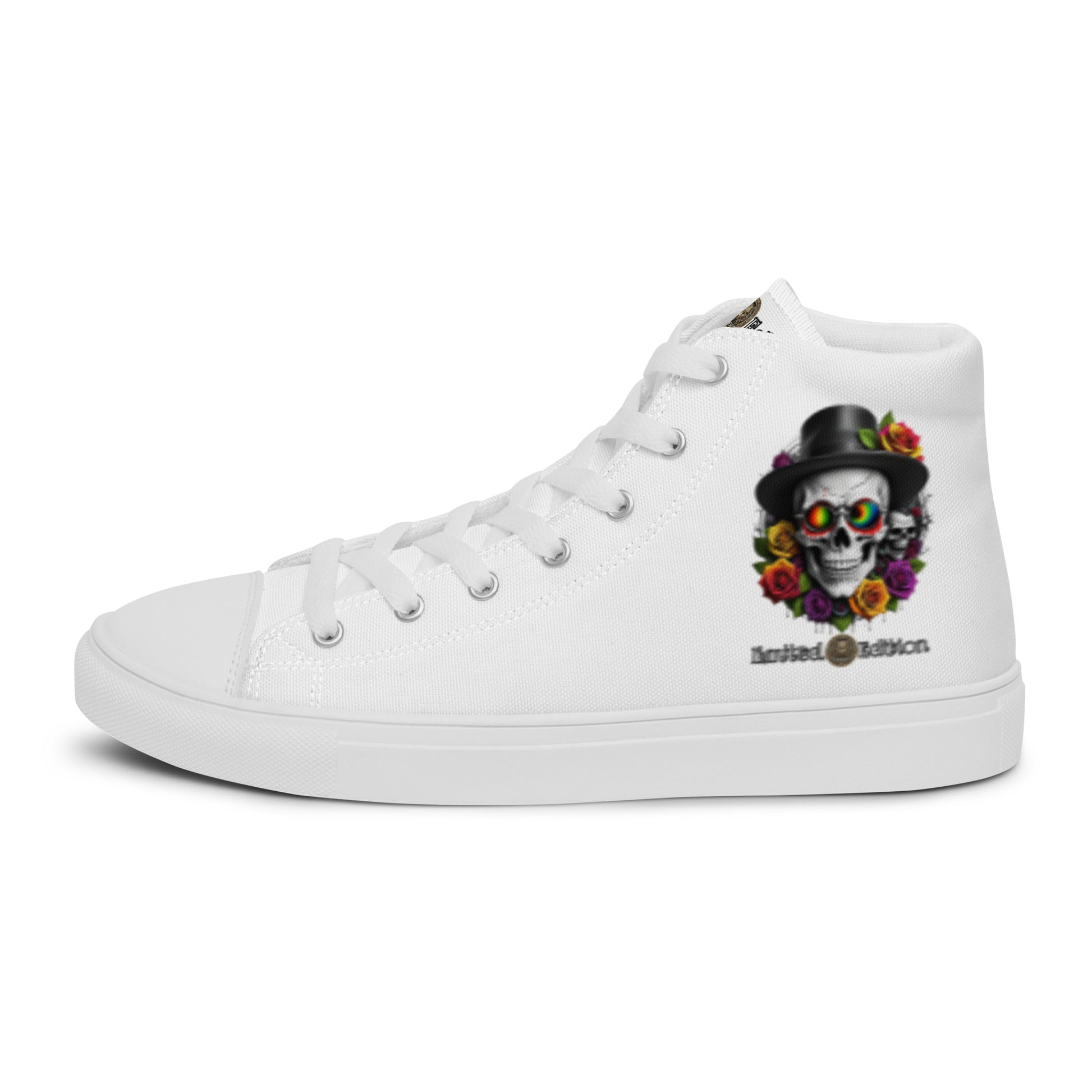 Men's High Top Canvas Sneakers Casual Chic Fashion Sports Shoes Breathable Everyday Walking Shoes - FelinDesign
