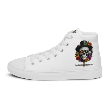 Men's High Top Canvas Sneakers Casual Chic Fashion Sports Shoes Breathable Everyday Walking Shoes - FelinDesign