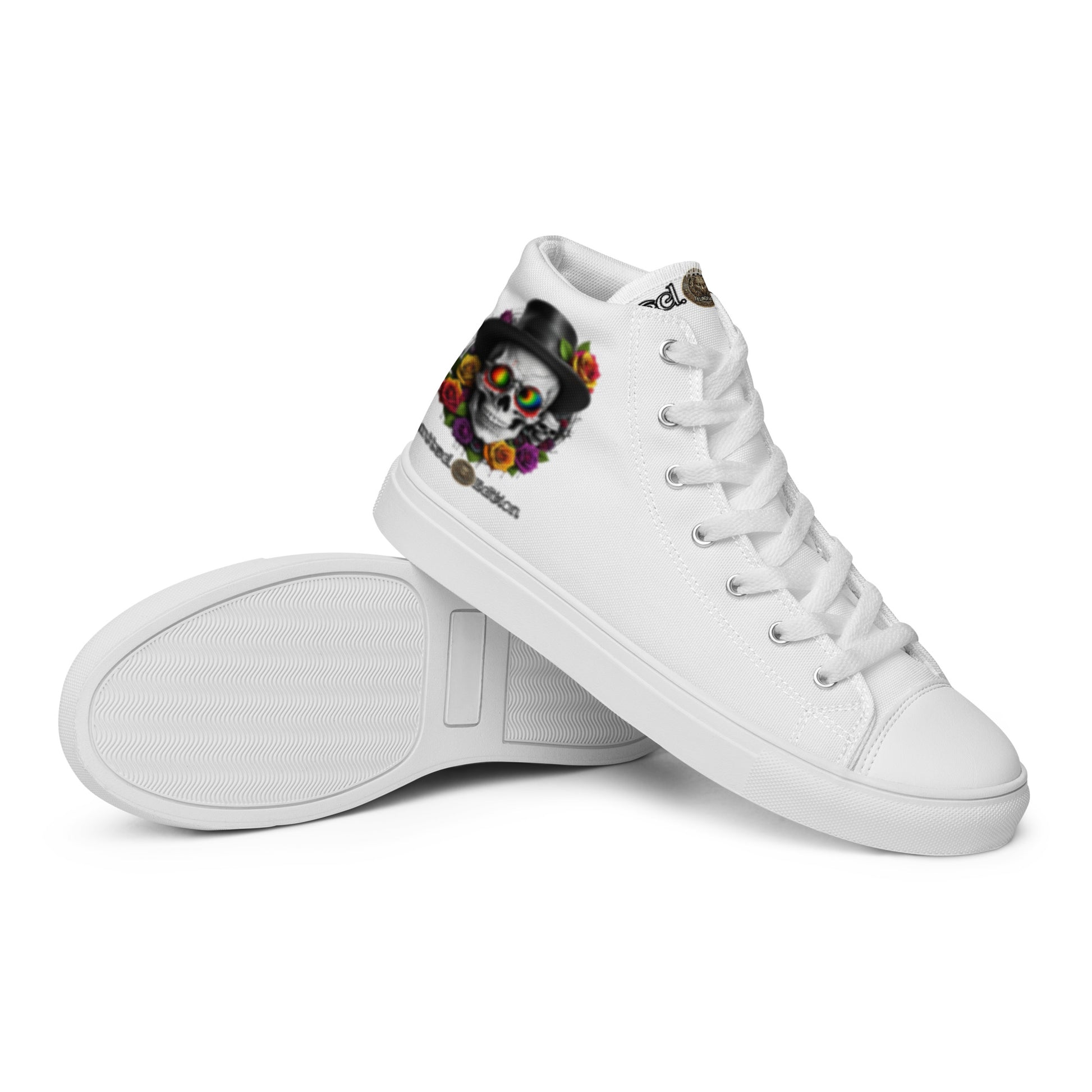Men's High Top Canvas Sneakers Casual Chic Fashion Sports Shoes Breathable Everyday Walking Shoes - FelinDesign