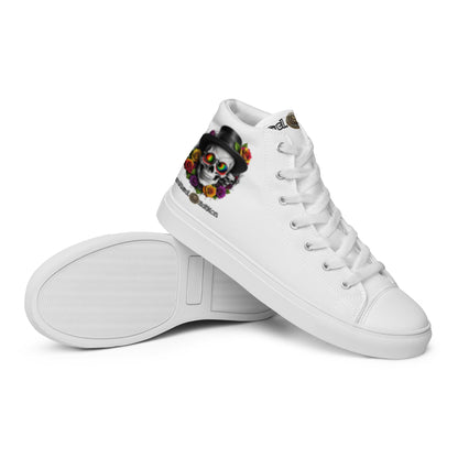 Men's High Top Canvas Sneakers Casual Chic Fashion Sports Shoes Breathable Everyday Walking Shoes - FelinDesign