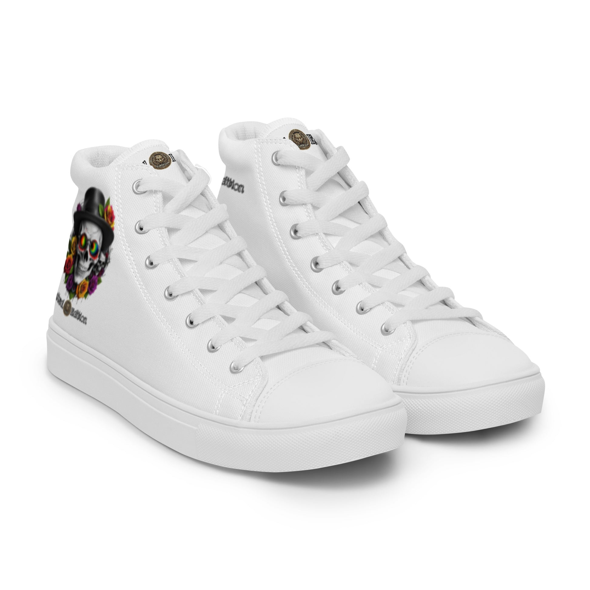 Men's High Top Canvas Sneakers Casual Chic Fashion Sports Shoes Breathable Everyday Walking Shoes - FelinDesign