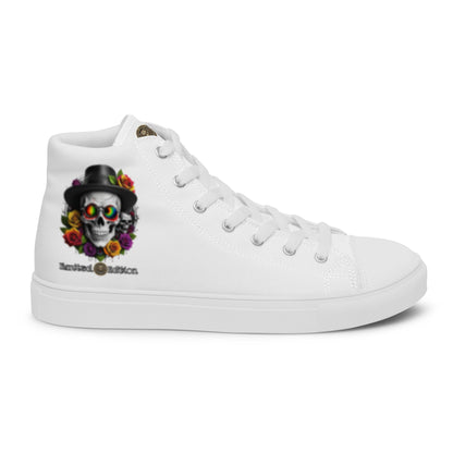 Men's High Top Canvas Sneakers Casual Chic Fashion Sports Shoes Breathable Everyday Walking Shoes - FelinDesign