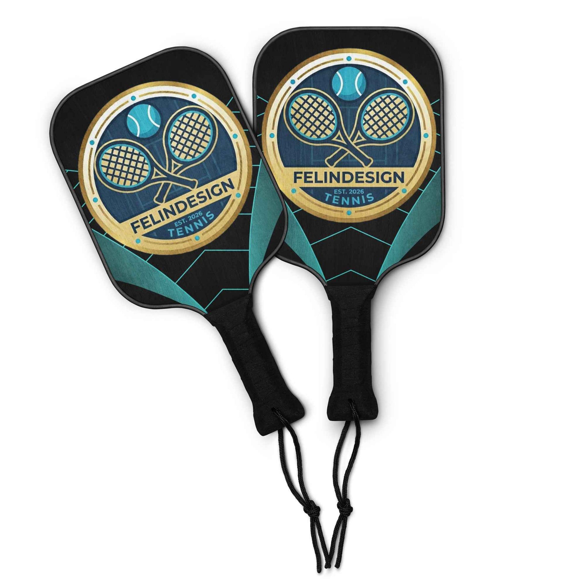 Pickleball paddle set FelinDesign