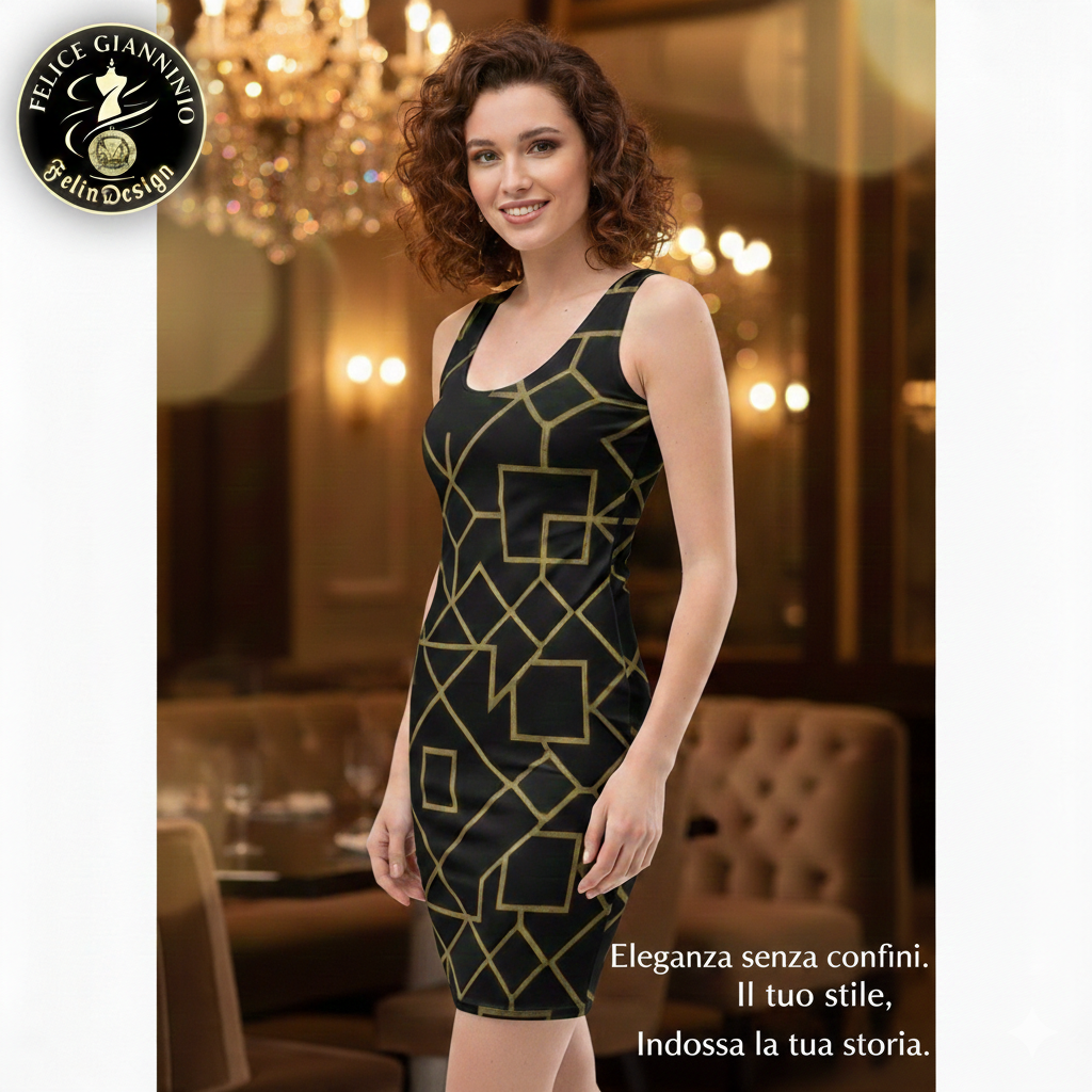 Bodycon Dress by FelinDesign | Elegant Figure-Hugging Style for Parties & Events | Chic Women - FelinDesign