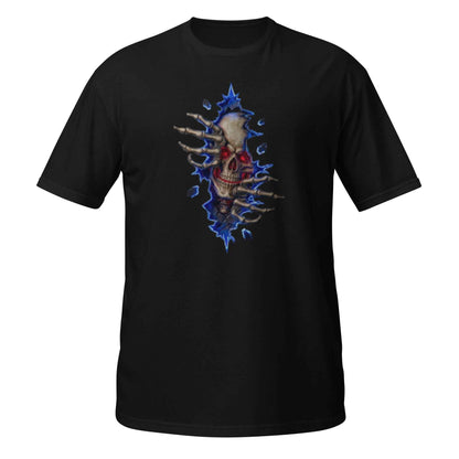 Short-Sleeve Unisex T-Shirt Skull FelinDesign