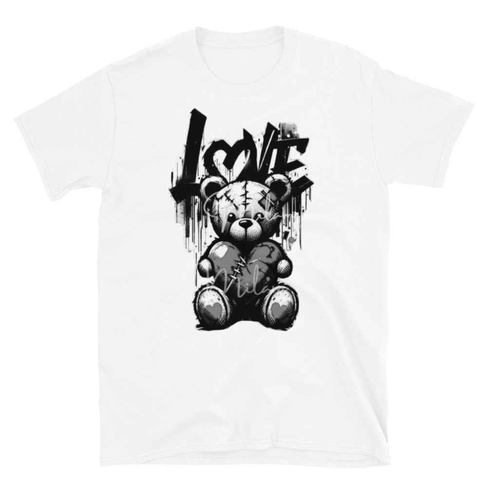 Short-Sleeve Unisex T-Shirt Love Bear FelinDesign