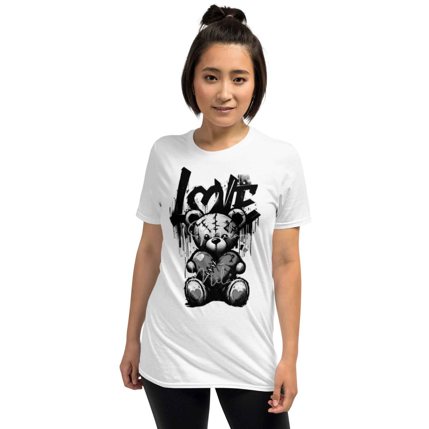 Short-Sleeve Unisex T-Shirt Love Bear FelinDesign