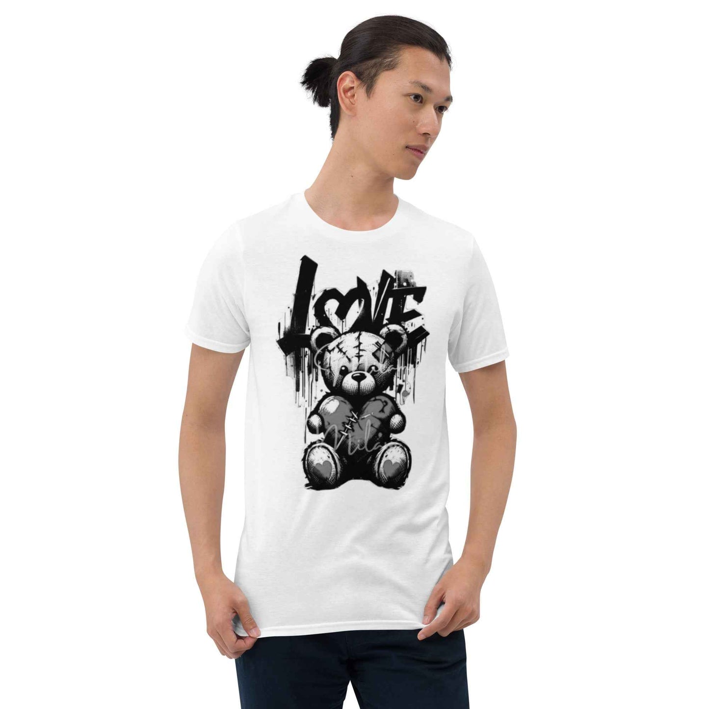 Short-Sleeve Unisex T-Shirt Love Bear FelinDesign