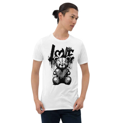 Short-Sleeve Unisex T-Shirt Love Bear FelinDesign