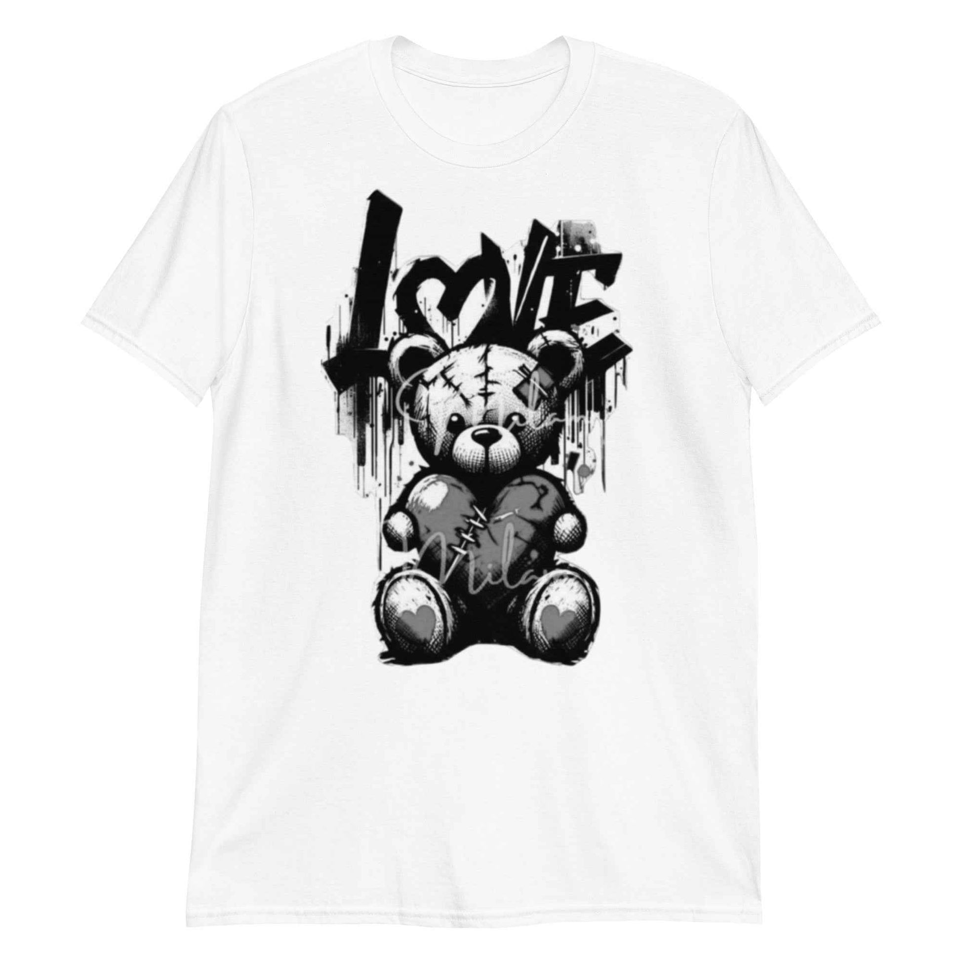 Short-Sleeve Unisex T-Shirt Love Bear FelinDesign