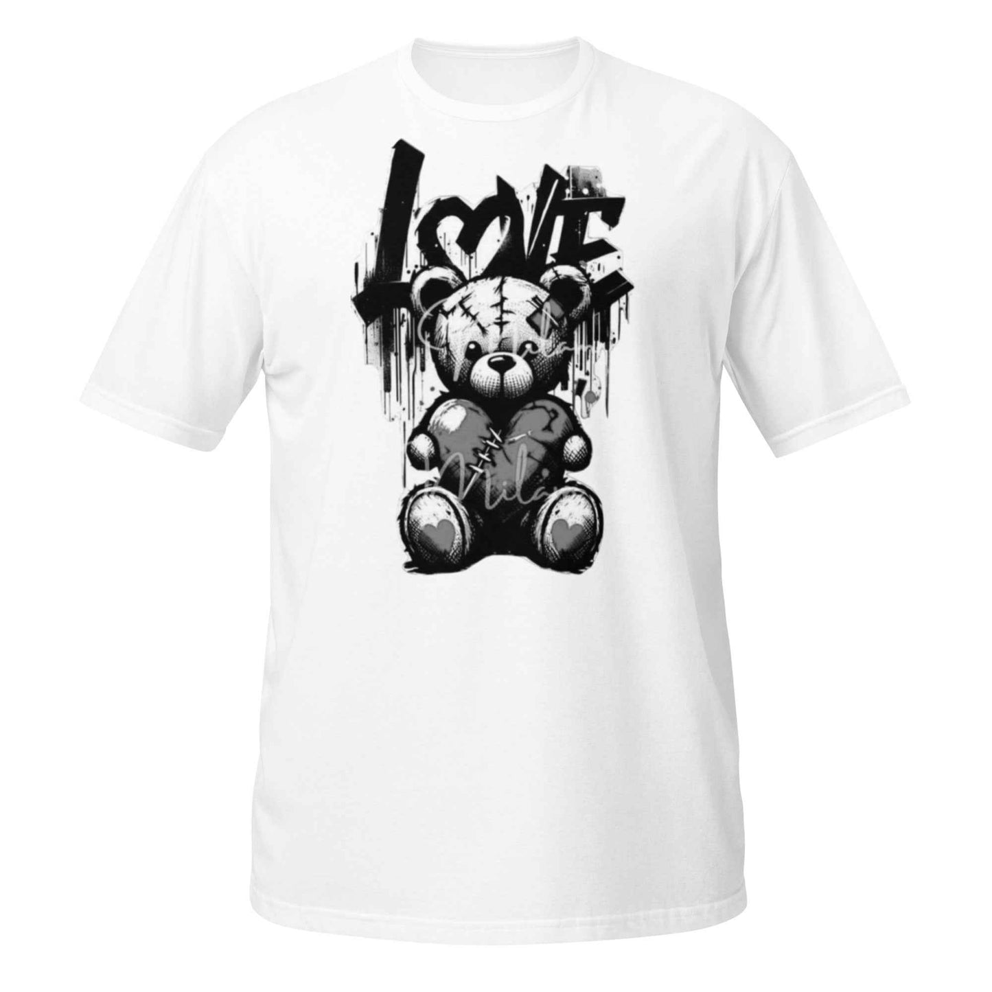 Short-Sleeve Unisex T-Shirt Love Bear FelinDesign