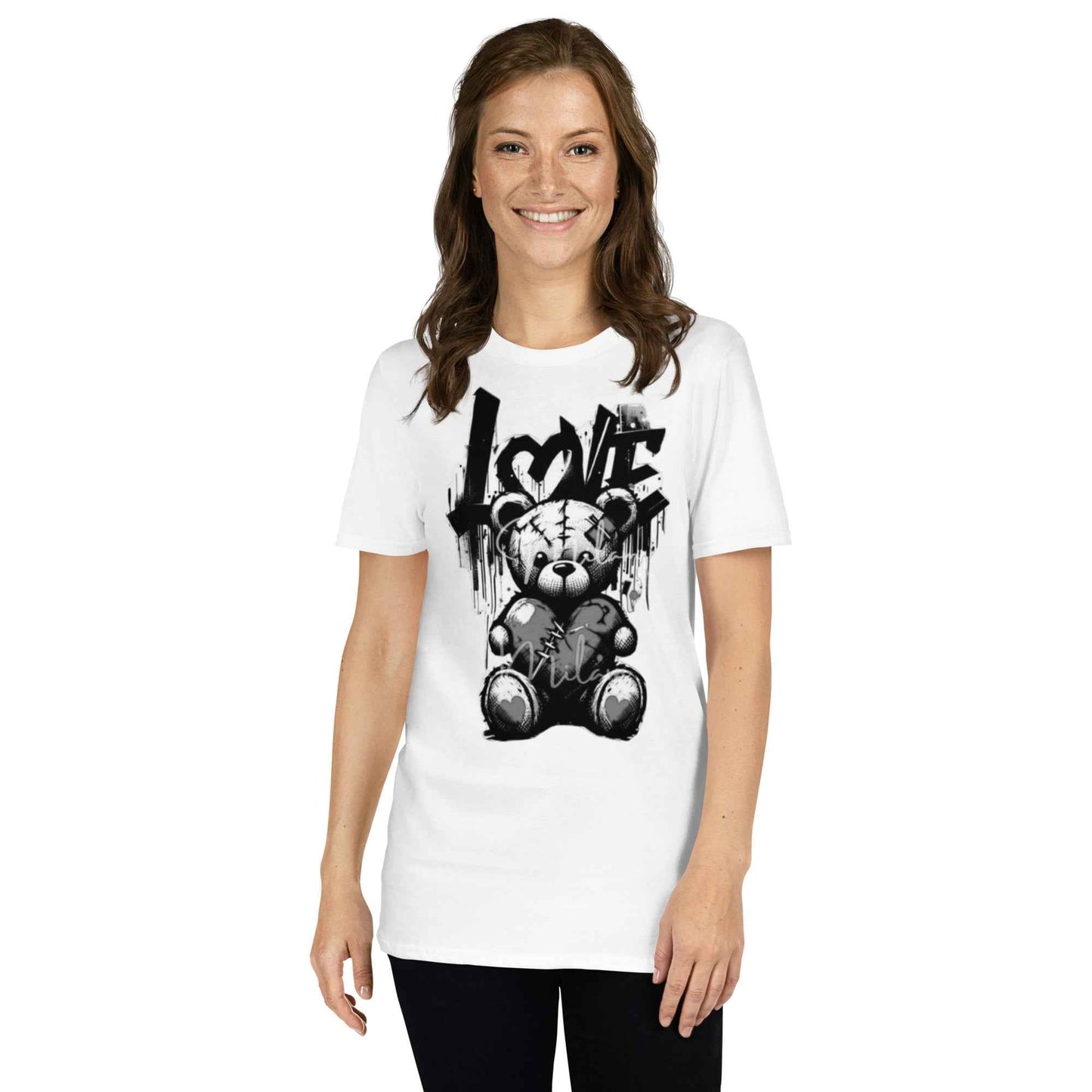 Short-Sleeve Unisex T-Shirt Love Bear FelinDesign