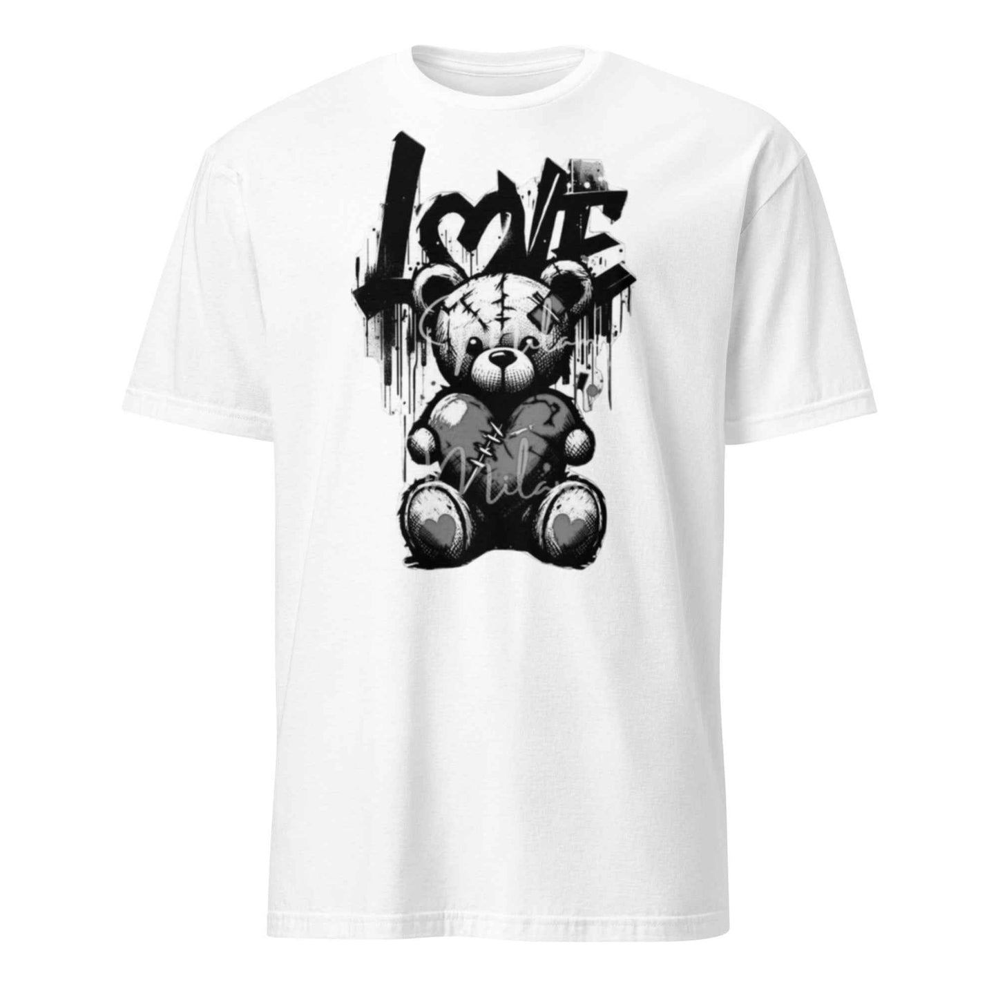 Short-Sleeve Unisex T-Shirt Love Bear FelinDesign