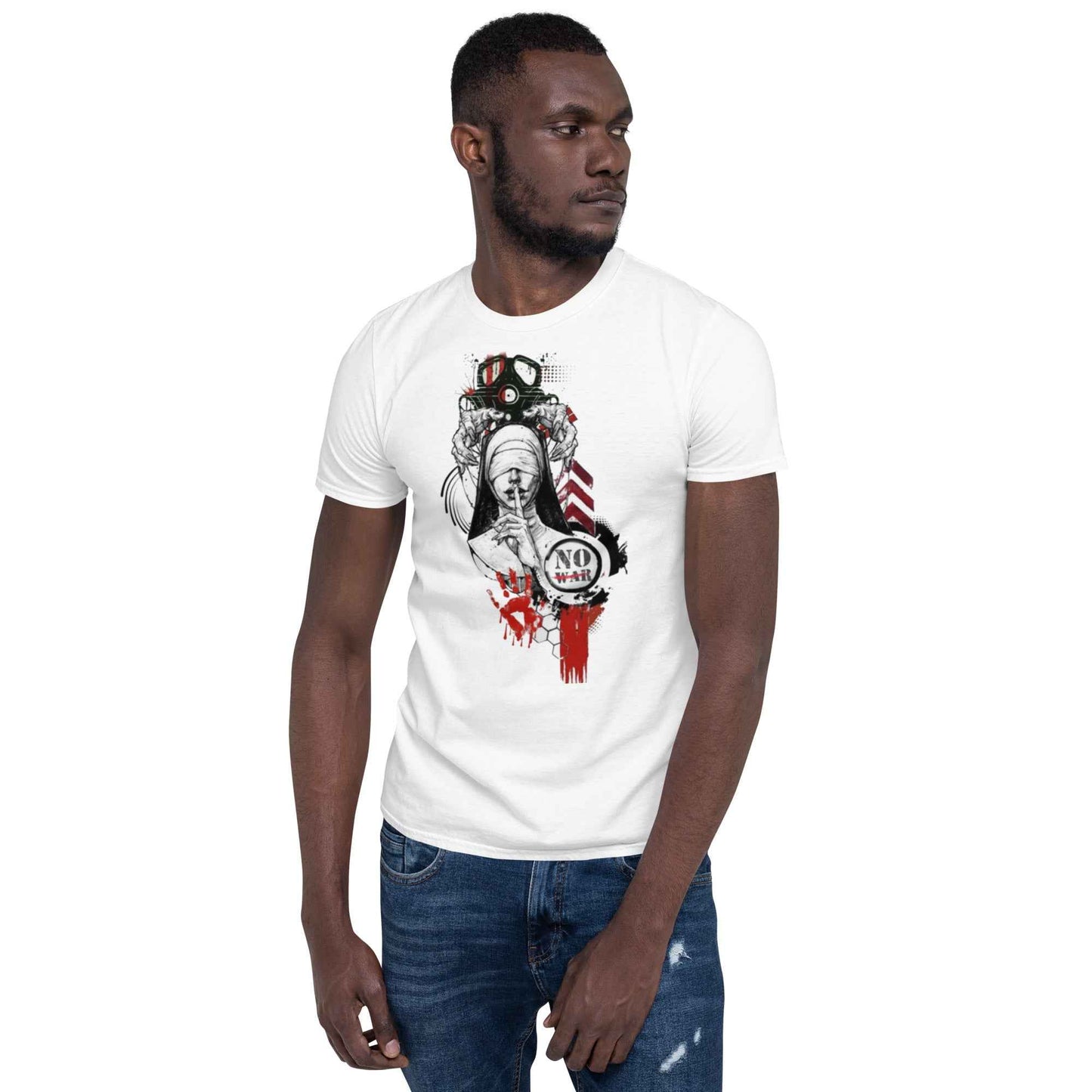 Short-Sleeve Unisex T-Shirt No War FelinDesign