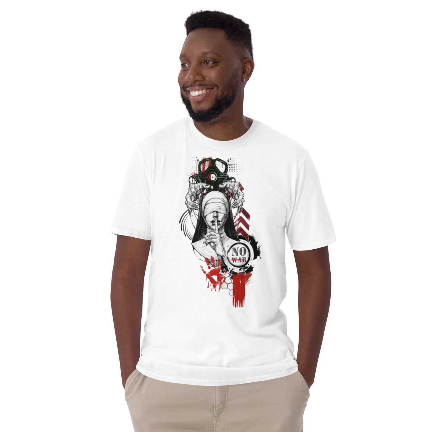 Short-Sleeve Unisex T-Shirt No War FelinDesign