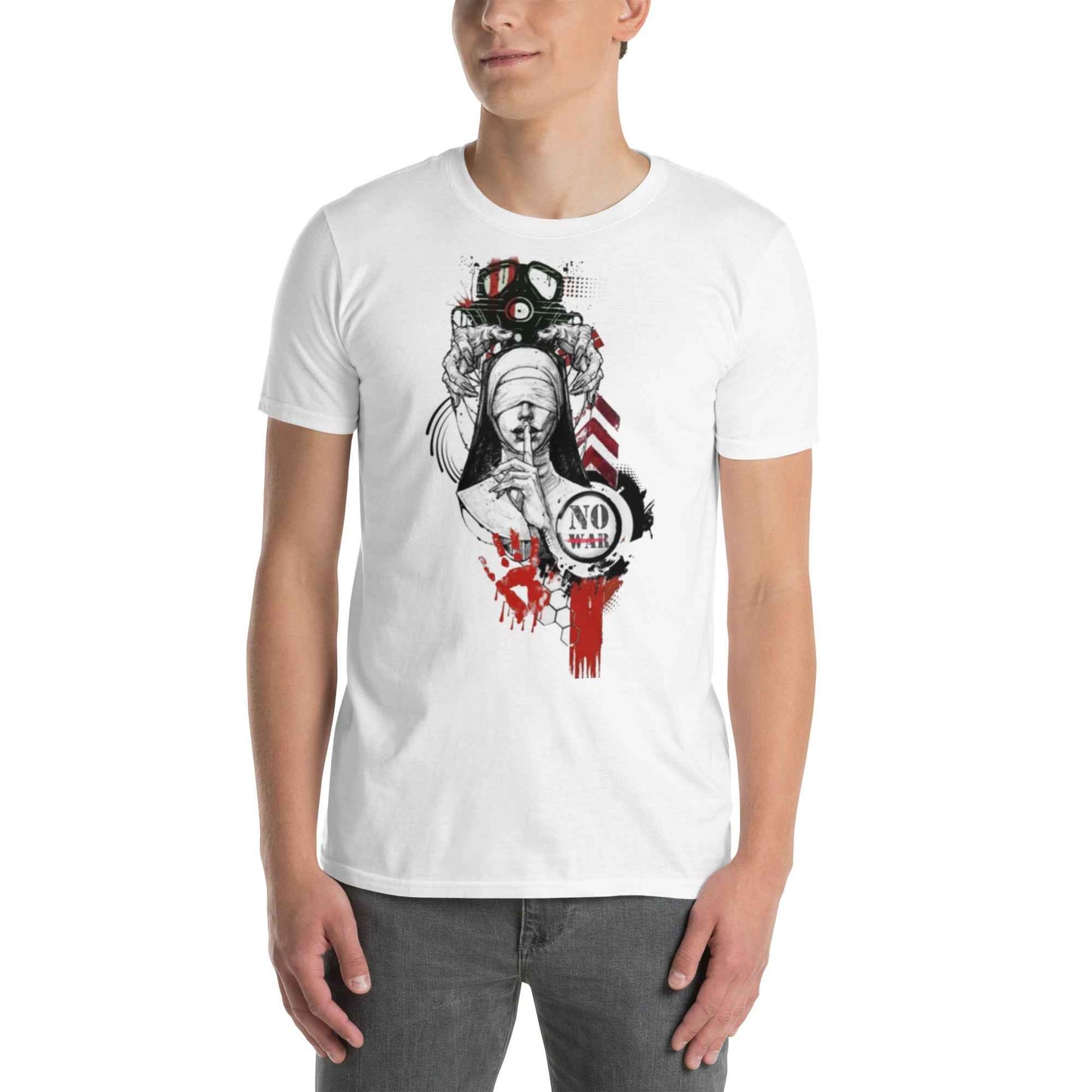 Short-Sleeve Unisex T-Shirt No War FelinDesign