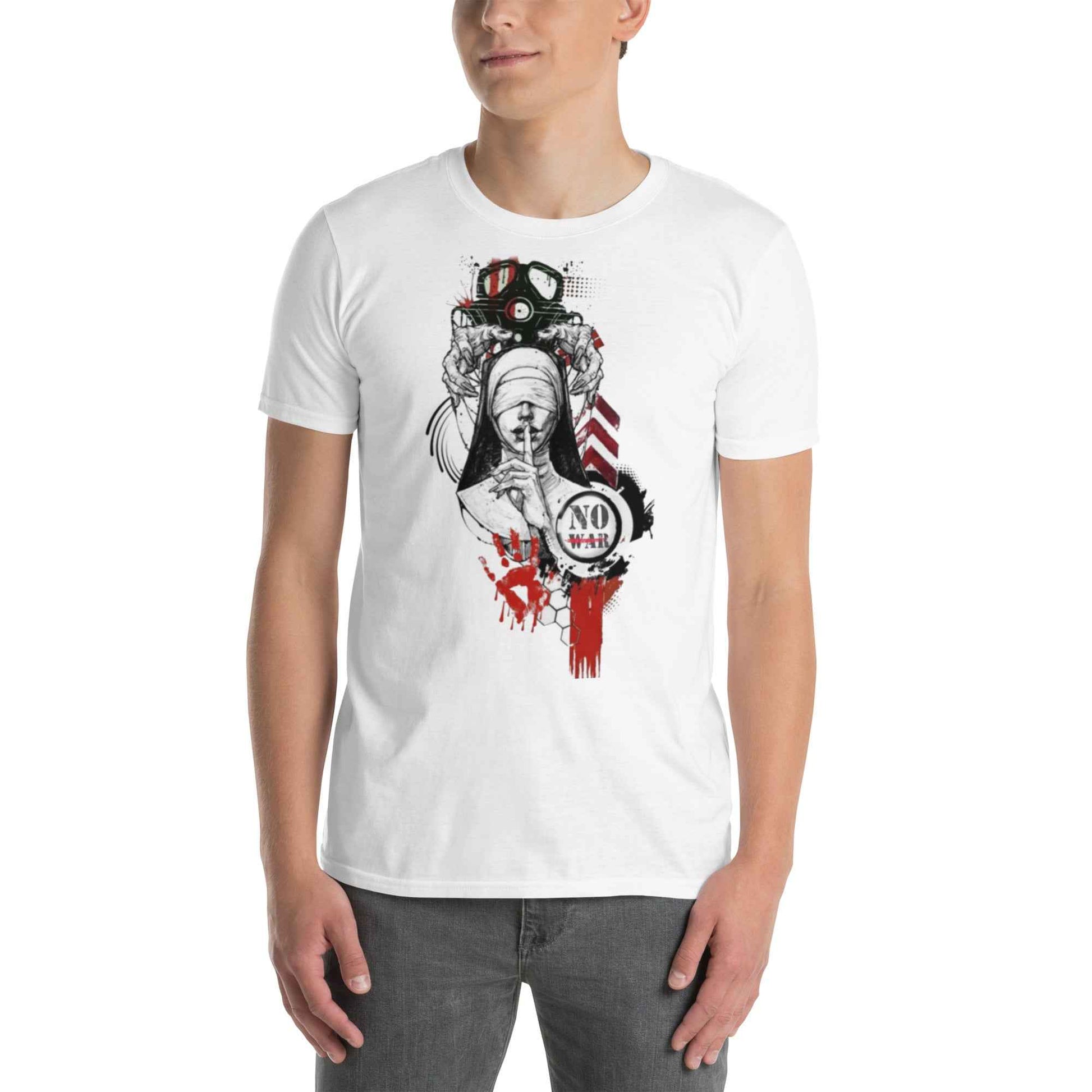 Short-Sleeve Unisex T-Shirt No War FelinDesign