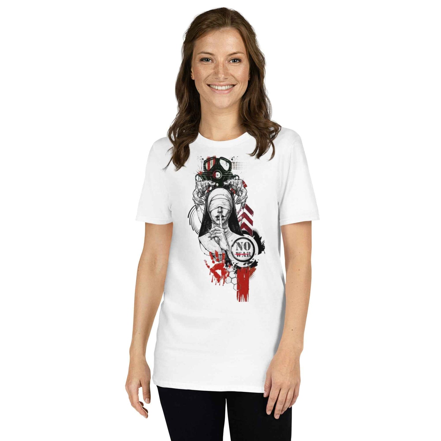 Short-Sleeve Unisex T-Shirt No War FelinDesign