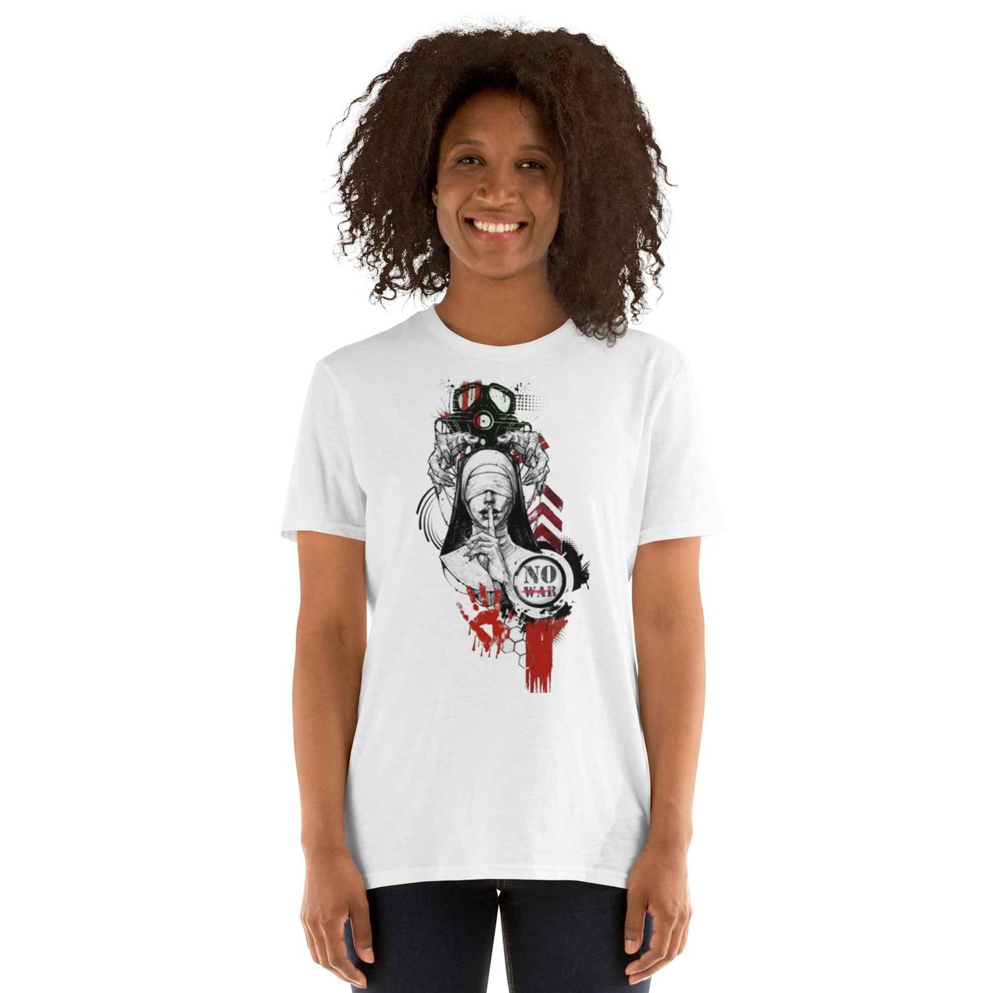 Short-Sleeve Unisex T-Shirt No War FelinDesign