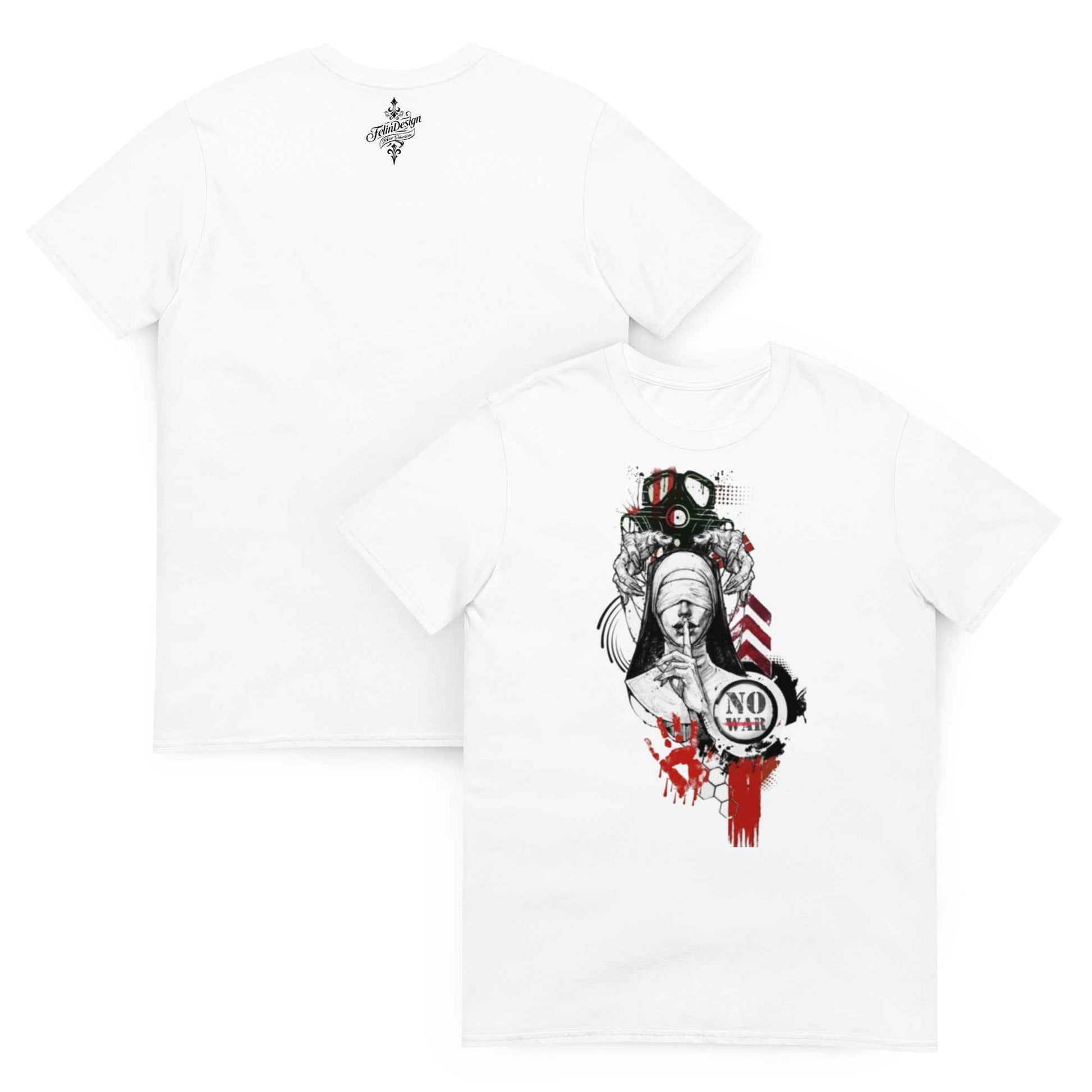 Short-Sleeve Unisex T-Shirt No War FelinDesign