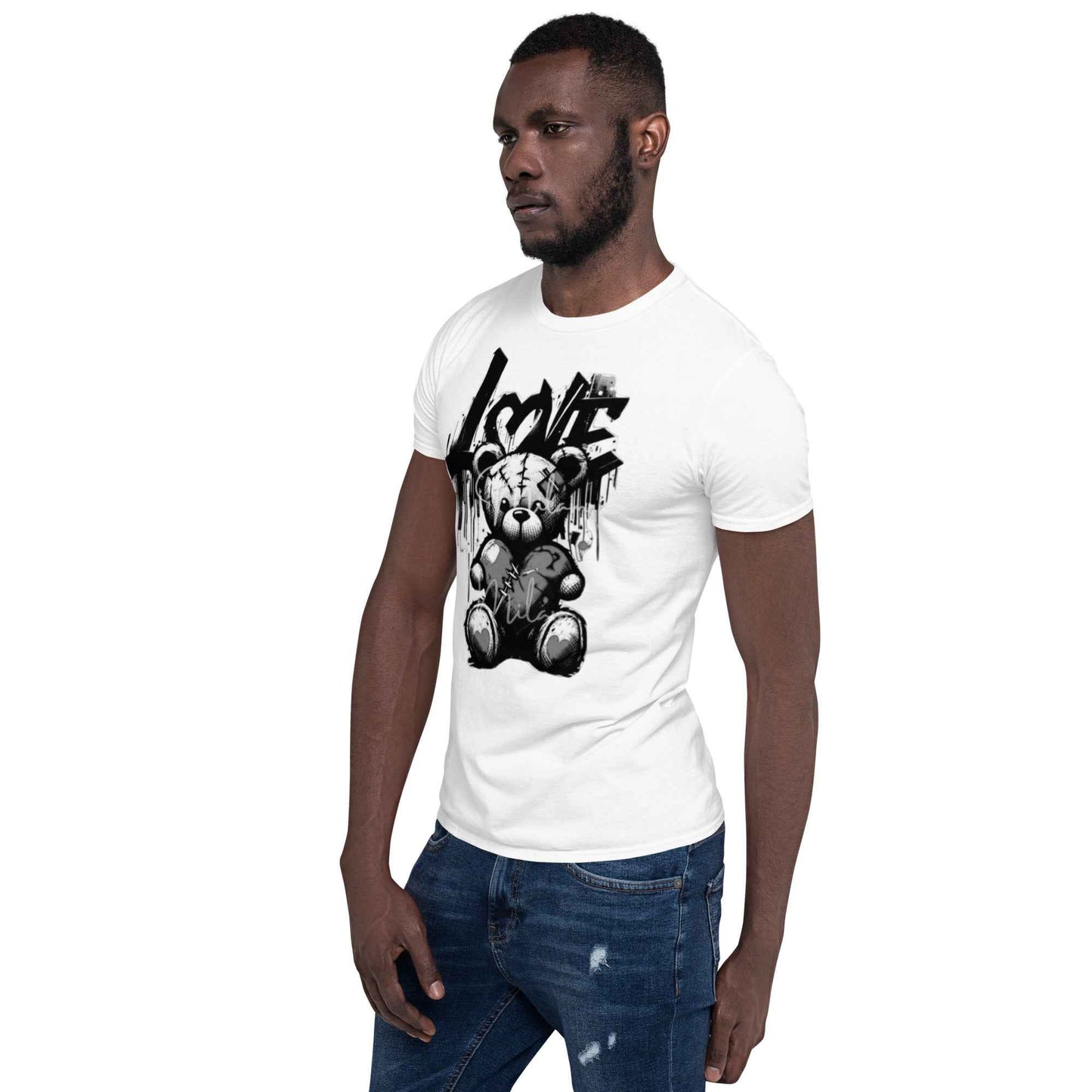 Short-Sleeve Unisex T-Shirt Love Bear FelinDesign