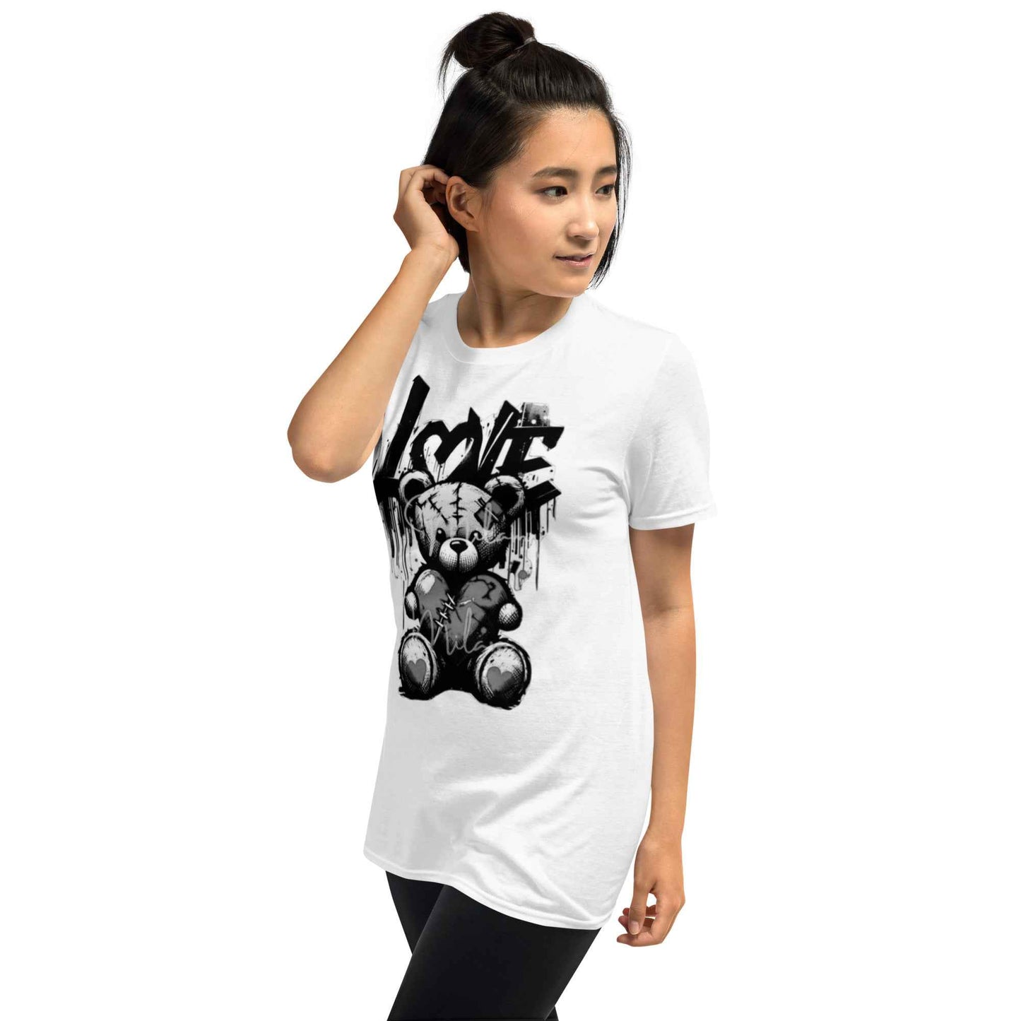 Short-Sleeve Unisex T-Shirt Love Bear FelinDesign