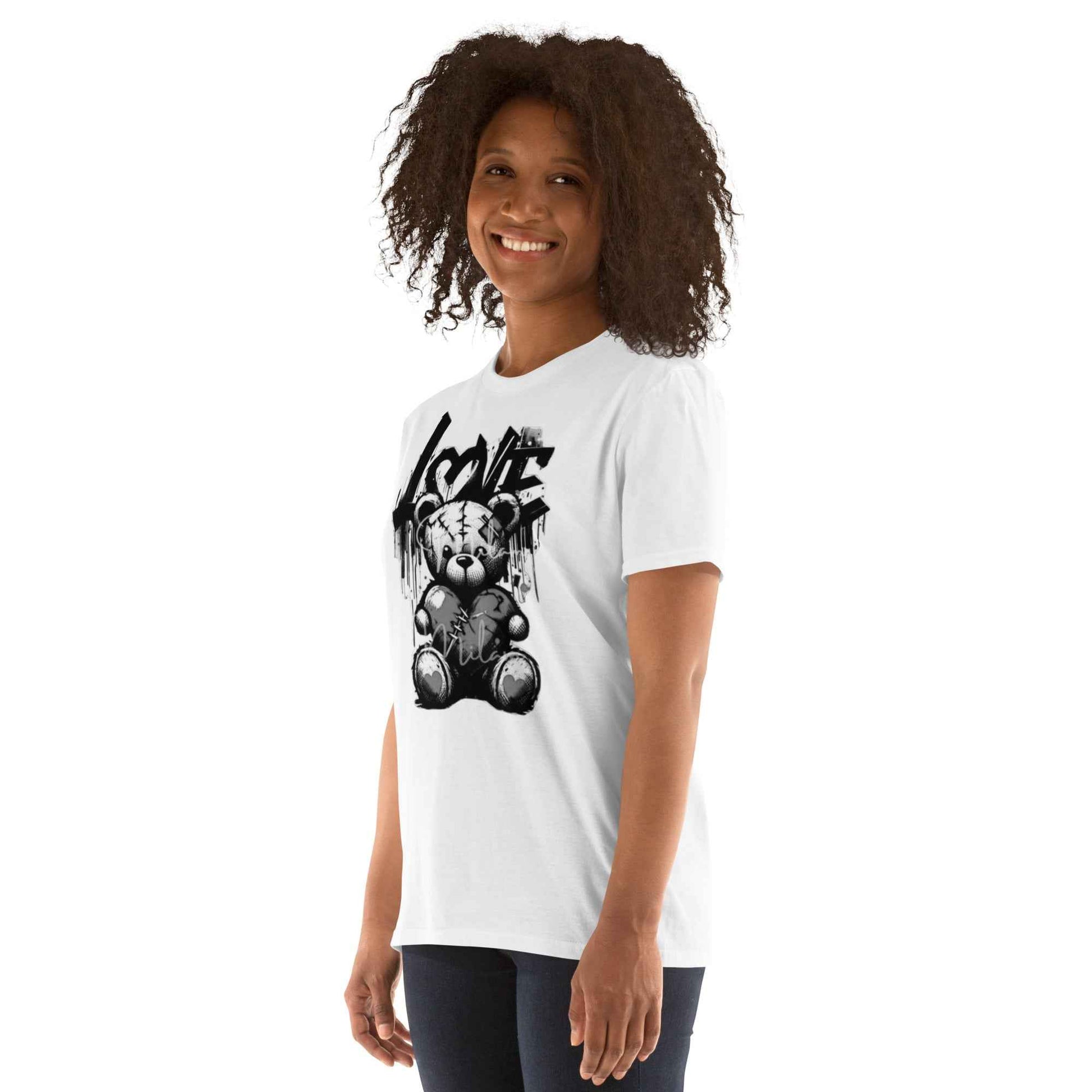 Short-Sleeve Unisex T-Shirt Love Bear FelinDesign