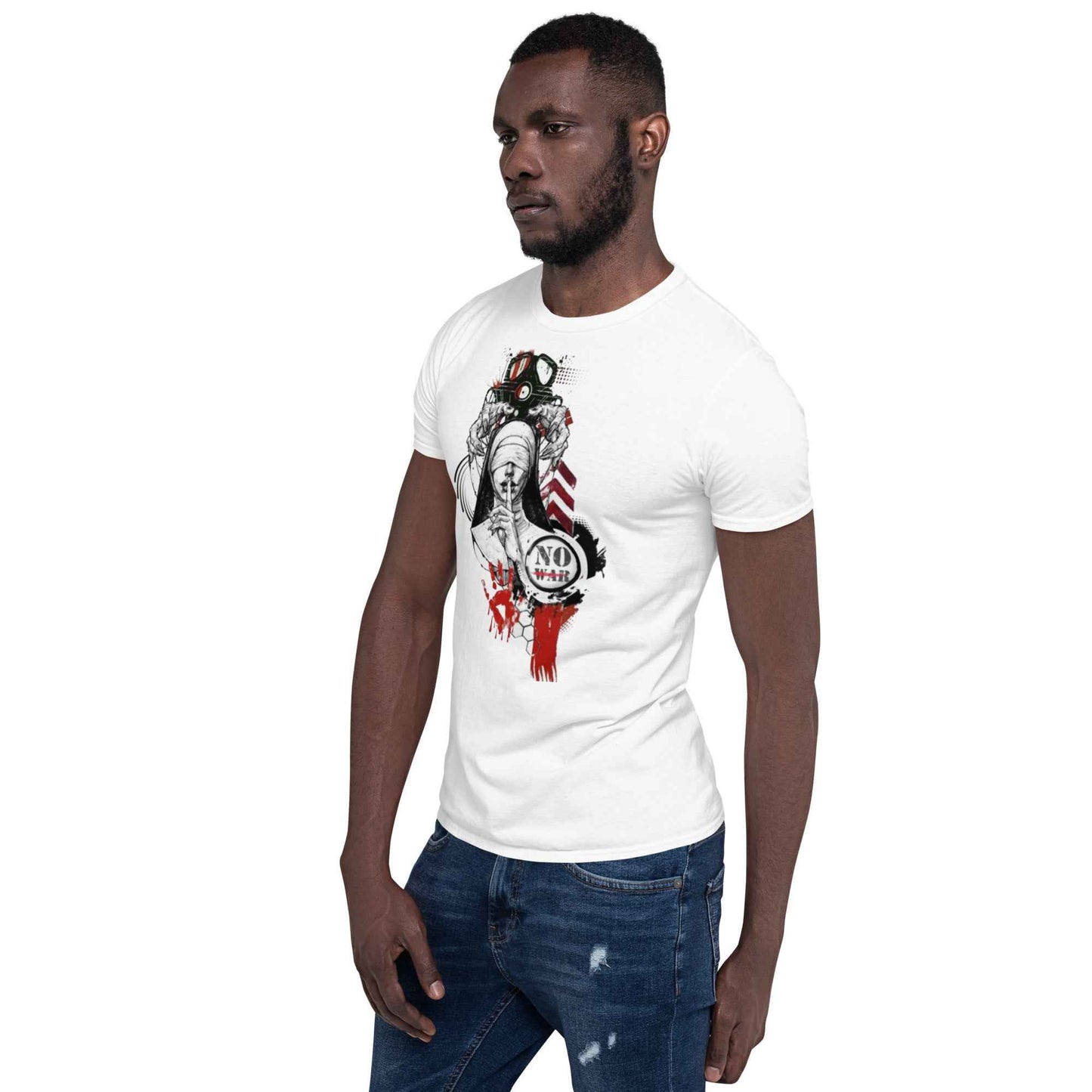 Short-Sleeve Unisex T-Shirt No War FelinDesign