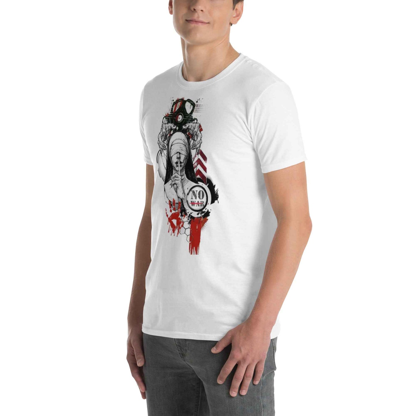 Short-Sleeve Unisex T-Shirt No War FelinDesign