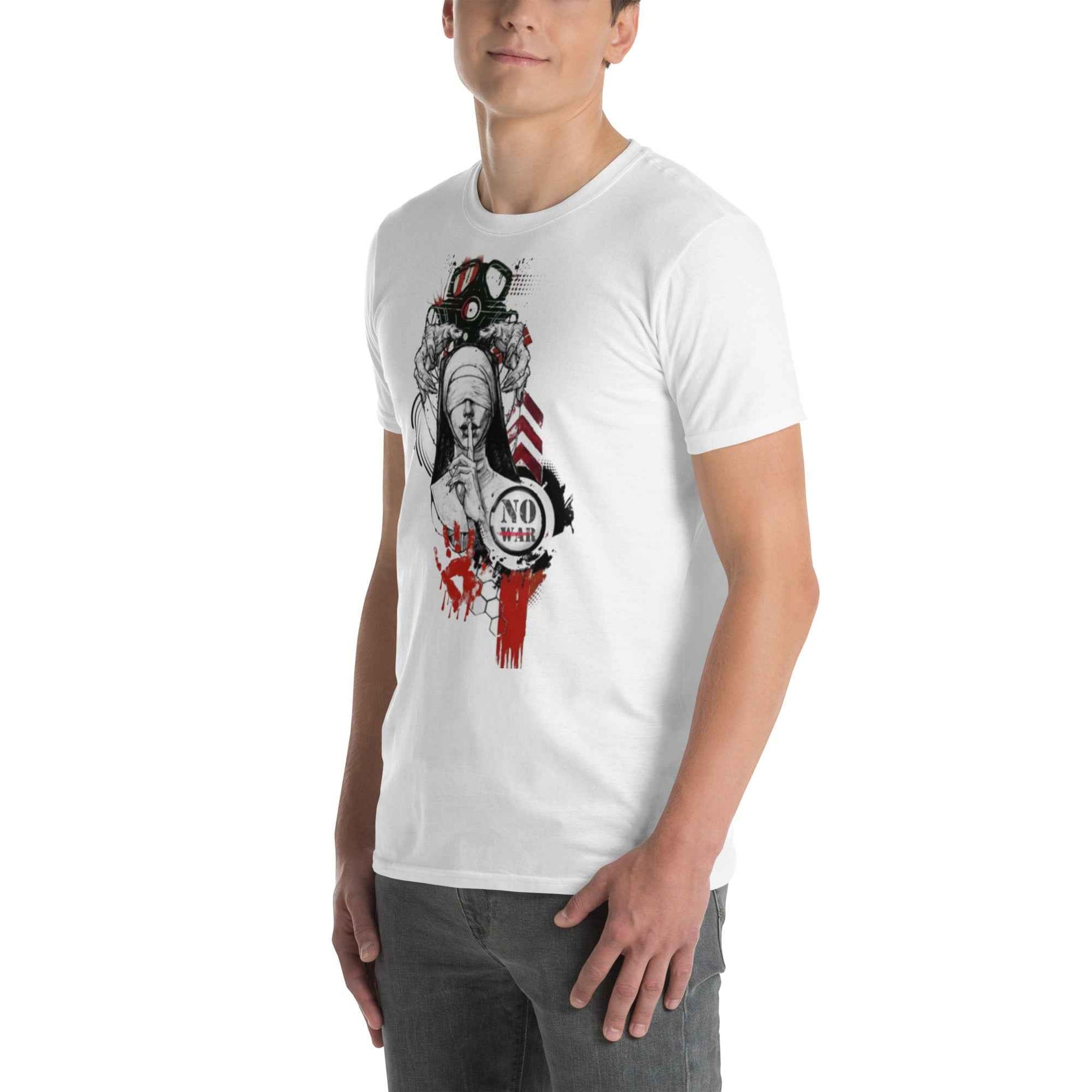 Short-Sleeve Unisex T-Shirt No War FelinDesign