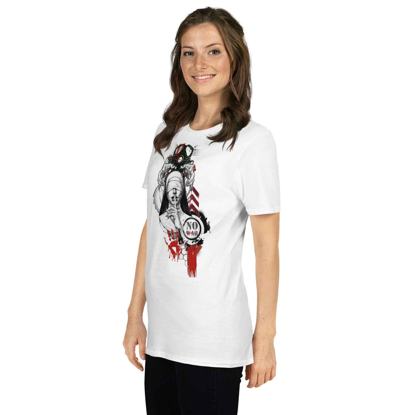 Short-Sleeve Unisex T-Shirt No War FelinDesign