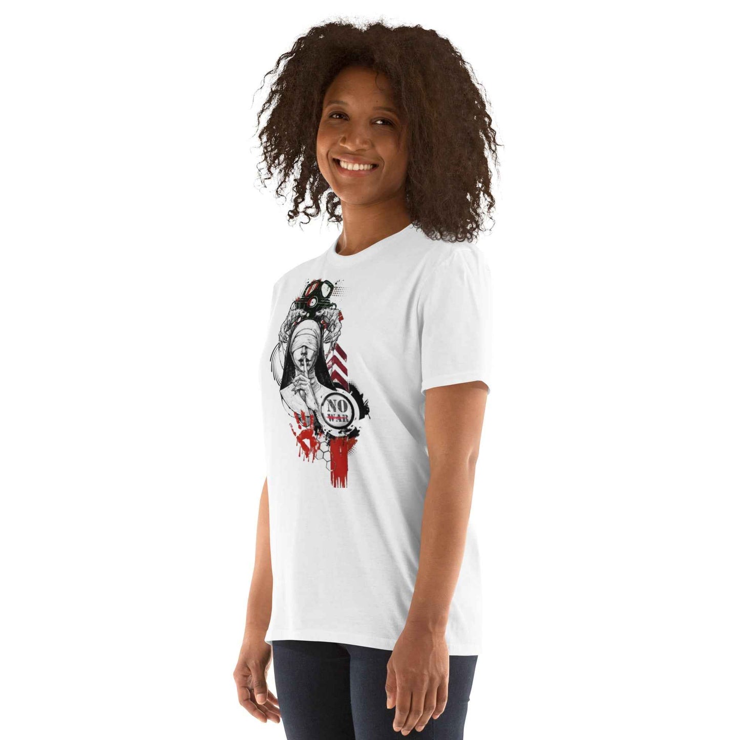 Short-Sleeve Unisex T-Shirt No War FelinDesign