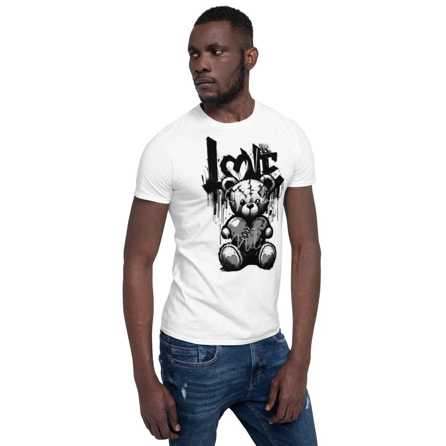Short-Sleeve Unisex T-Shirt Love Bear FelinDesign